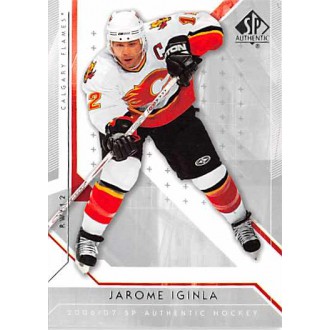 Řadové karty - Iginla Jarome - 2006-07 SP Authentic No.87