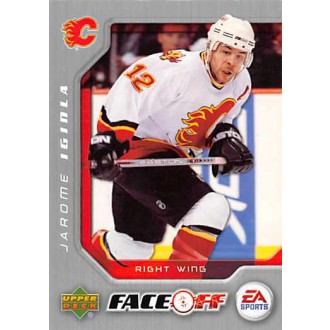 Insertní karty - Iginla Jarome - 2007-08 Victory EA Sports Face-Off No.F01