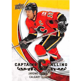 Insertní karty - Iginla Jarome - 2008-09 Upper Deck Captains Calling No.CPT