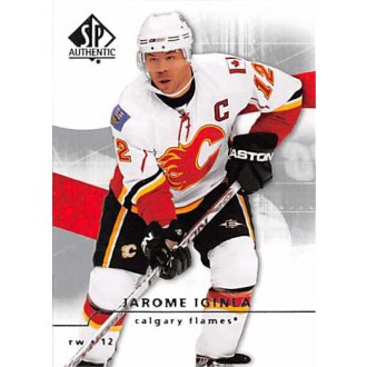 Řadové karty - Iginla Jarome - 2008-09 SP Authentic No.64