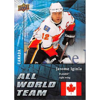 Insertní karty - Iginla Jarome - 2009-10 Upper Deck All World Team No.AW9