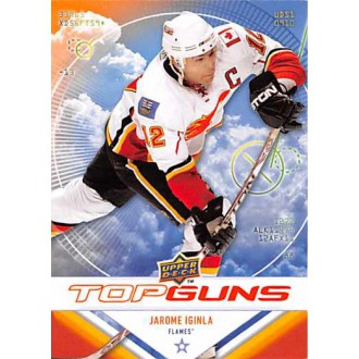 Insertní karty - Iginla Jarome - 2009-10 Upper Deck Top Guns No.TG5