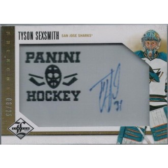 Podepsané karty - Sexsmith Tyson - 2012-13 Limited Gold No.222