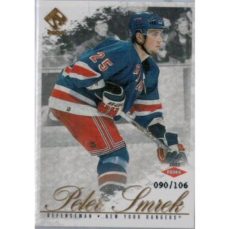 Paralelní karty - Smrek Peter - 2001-02 Private Stock Gold No.132