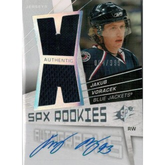 Podepsané karty - Voráček Jakub - 2008-09 SPx No.157