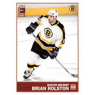 Paralelní karty - Rolston Brian - 2003-04 Exhibit Yellow Backs No.15