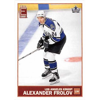 Paralelní karty - Frolov Alexander - 2003-04 Exhibit Yellow Backs No.69