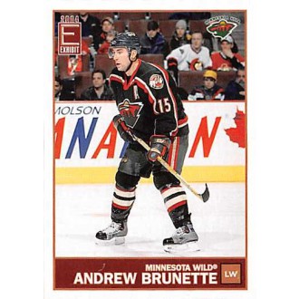 Paralelní karty - Brunette Andrew - 2003-04 Exhibit Yellow Backs No.71