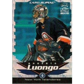 Insertní karty - Luongo Roberto - 1999-00 Crown Royale Card-Supials Minis No.15