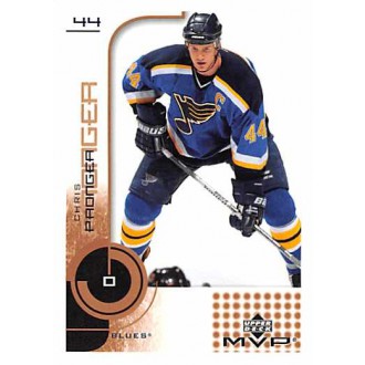 Řadové karty - Pronger Chris - 2002-03 MVP No.162