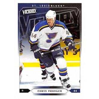 Řadové karty - Pronger Chris - 2005-06 Victory No.168