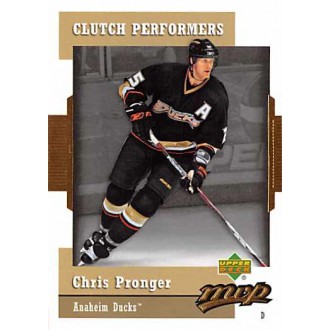Insertní karty - Pronger Chris - 2006-07 MVP Clutch Performers No.CP15
