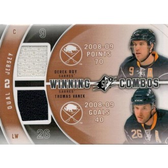 Jersey karty - Roy Derek, Vanek Thomas - 2011-12 SPx Winning Combos No.WC-RV