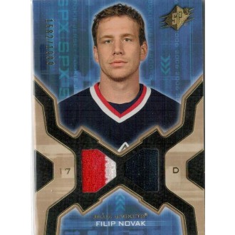 Jersey karty - Novák Filip - 2006-07 SPx - red, white, blue No.152