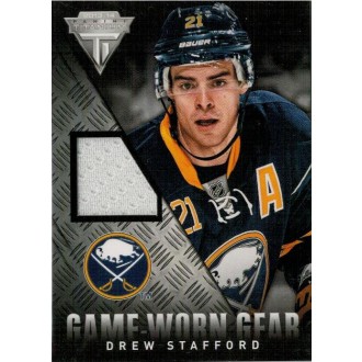 Jersey karty - Stafford Drew - 2013-14 Titanium Game Worn Gear No.GG-DRS