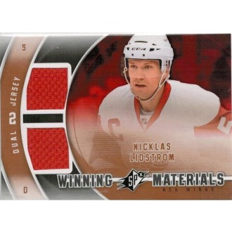 Jersey karty - Lidstrom Nicklas - 2011-12 SPx Winning Materials No.WM-NL