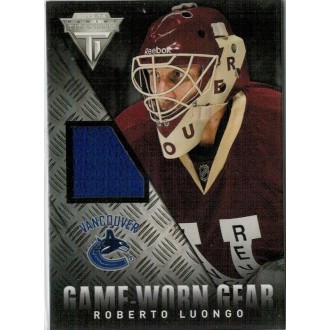 Jersey karty - Luongo Roberto - 2013-14 Titanium Game Worn Gear No.GG-LU
