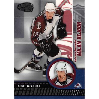 Řadové karty - Hejduk Milan - 2003-04 Invincible Retail No.22