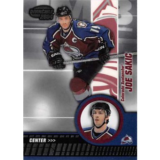 Řadové karty - Sakic Joe - 2003-04 Invincible Retail No.25