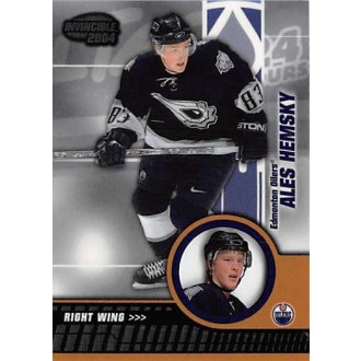 Řadové karty - Hemský Aleš - 2003-04 Invincible Retail No.39