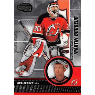 Řadové karty - Brodeur Martin - 2003-04 Invincible Retail No.55