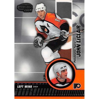 Řadové karty - LeClair John - 2003-04 Invincible Retail No.74