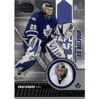 Řadové karty - Belfour Ed - 2003-04 Invincible Retail No.89