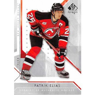 Řadové karty - Eliáš Patrik - 2006-07 SP Authentic No.44