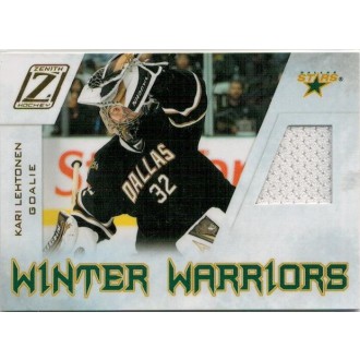 Jersey karty - Lehtonen Kari - 2010-11 Zenith Winter Warriors Materials No.KL