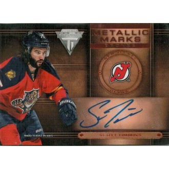 Podepsané karty - Timmins Scott - 2013-14 Titanium Metallic Marks No.MM-12