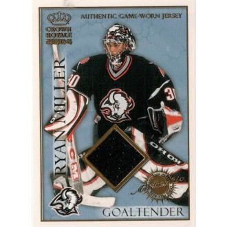 Jersey karty - Miller Ryan - 2003-04 Crown Royale Jerseys No.4