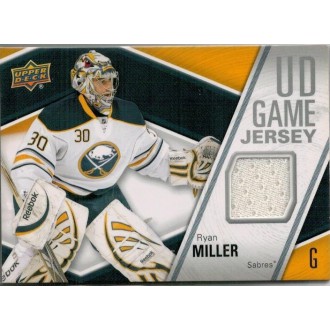 Jersey karty - Miller Ryan - 2011-12 Upper Deck Game Jerseys No.GJ-RM