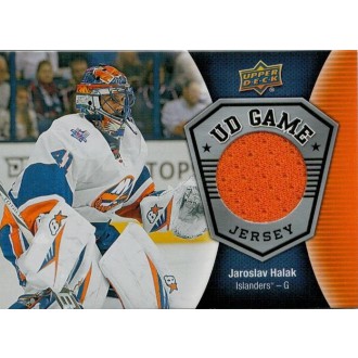 Jersey karty - Halák Jaroslav - 2016-17 Upper Deck Game Jerseys - orange No.GJ-JH