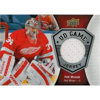 Jersey karty - Mrázek Petr - 2016-17 Upper Deck Game Jerseys white No.GJ-PM