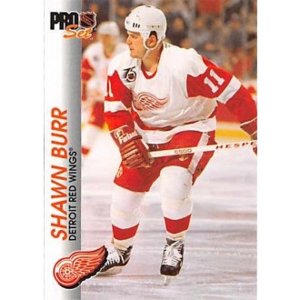 Řadové karty - Burr Shawn - 1992-93 Pro Set No.45