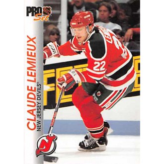 Řadové karty - Lemieux Claude - 1992-93 Pro Set No.98