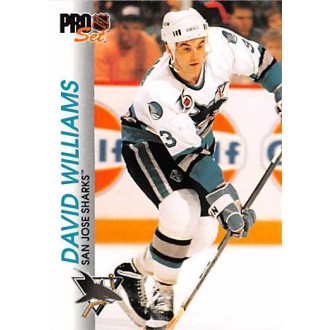 Řadové karty - Williams David - 1992-93 Pro Set No.172