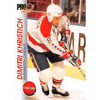 Řadové karty - Khristich Dimitri - 1992-93 Pro Set No.208