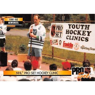 Řadové karty - Youth Clinics News - 1992-93 Pro Set No.254