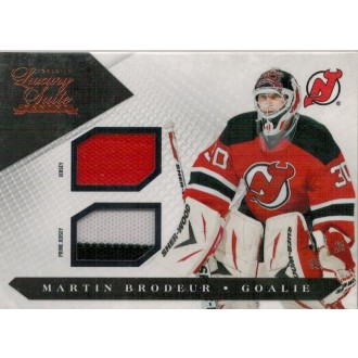 Jersey karty - Brodeur Martin - 2010-11 Luxury Suite Jerseys Prime No.41