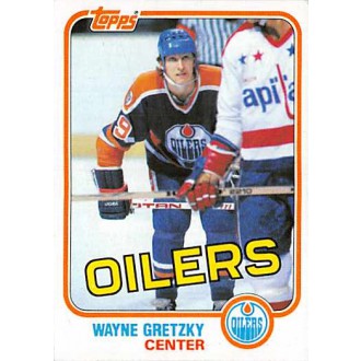 Řadové karty - Gretzky Wayne - 1981-82 Topps No.16