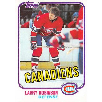 Řadové karty - Robinson Larry - 1981-82 Topps No.31