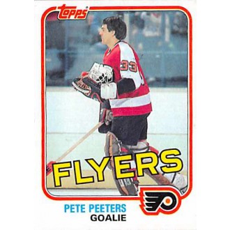 Řadové karty - Peeters Pete - 1981-82 Topps No.E109
