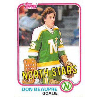Řadové karty - Beaupre Don - 1981-82 Topps No.W103