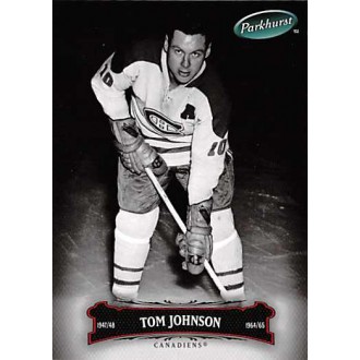 Řadové karty - Johnson Tom - 2006-07 Parkhurst No.42