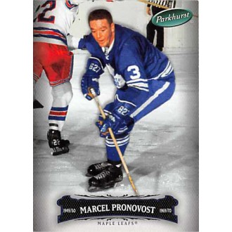 Řadové karty - Pronovost Marcel - 2006-07 Parkhurst No.102