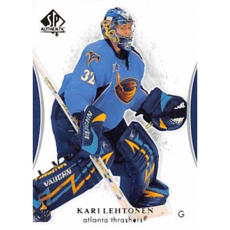 Řadové karty - Lehtonen Kari - 2007-08 SP Authentic No.43