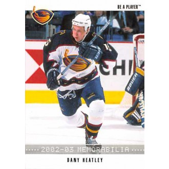 Řadové karty - Heatley Dany - 2002-03 BAP Memorabilia No.5
