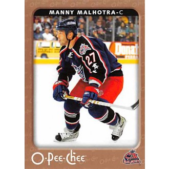 Řadové karty - Malhotra Manny - 2006-07 O-Pee-Chee No.150