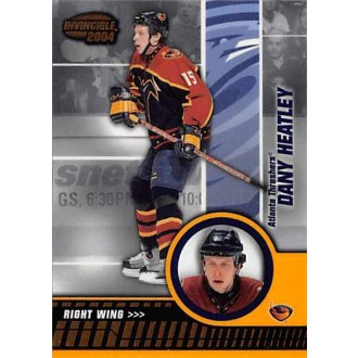 Řadové karty - Heatley Dany - 2003-04 Invincible No.4